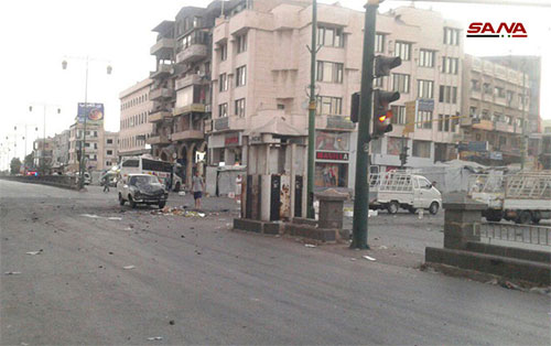 atentado terrorista en la ciudad siria de Sweida Varios atentados terroristas en la ciudad siria de Sweida